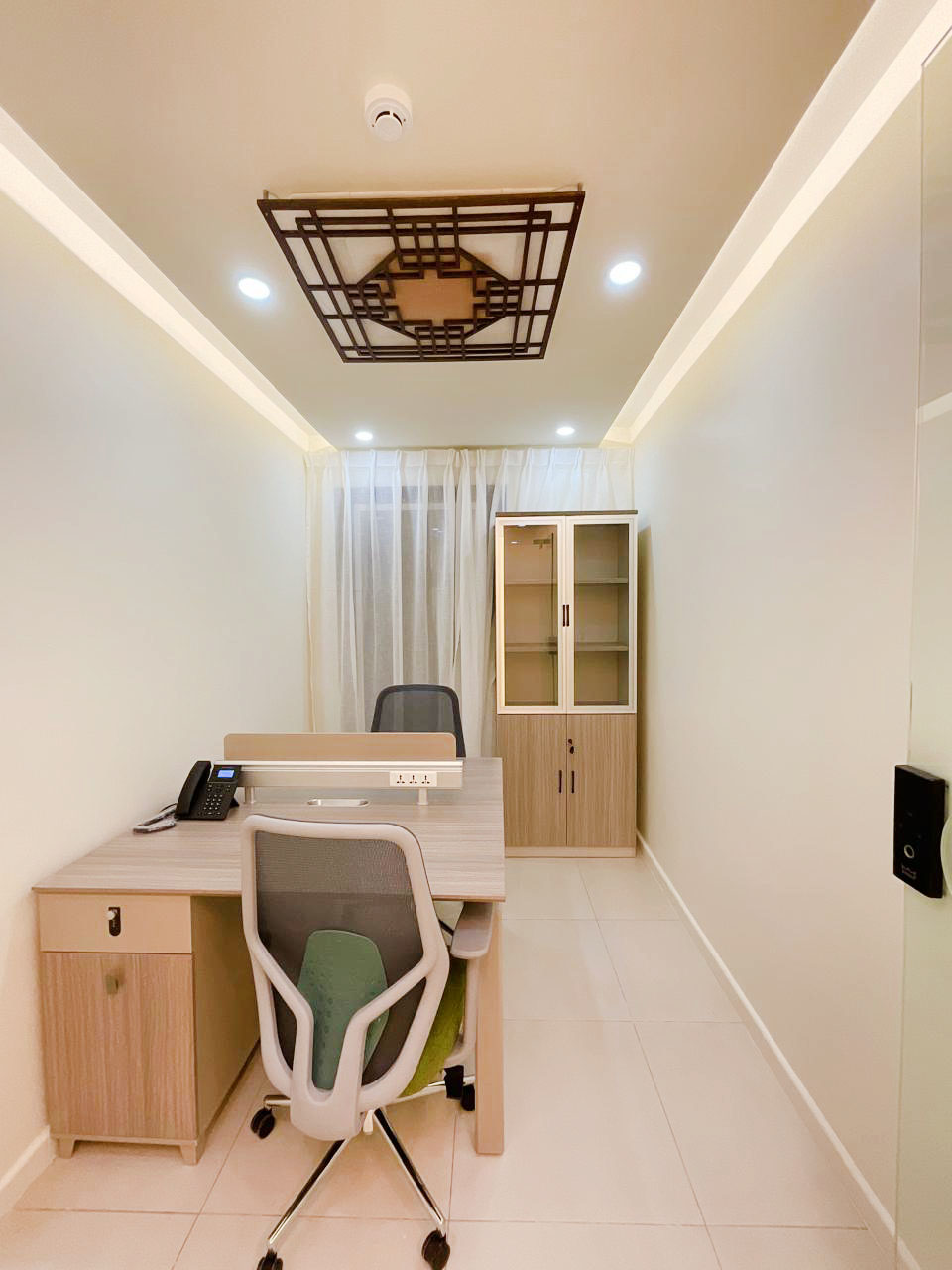 GBC office completed ceiling design Riyadh