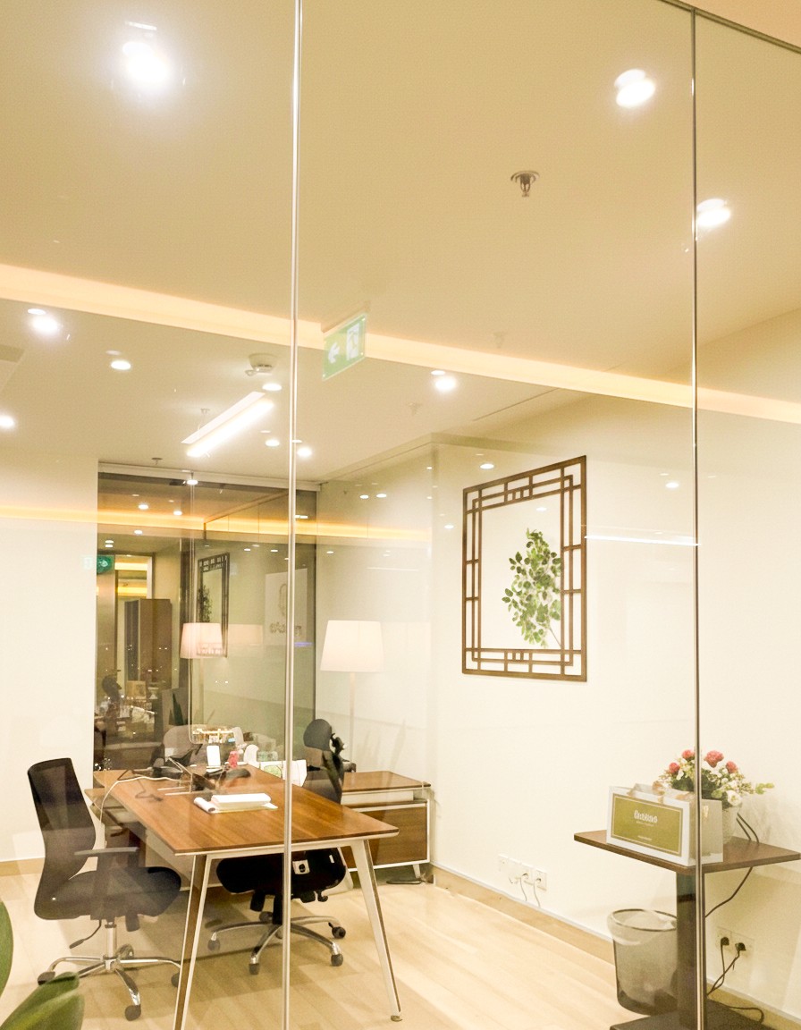 Office fit-out Riyadh final result - Hanwha project