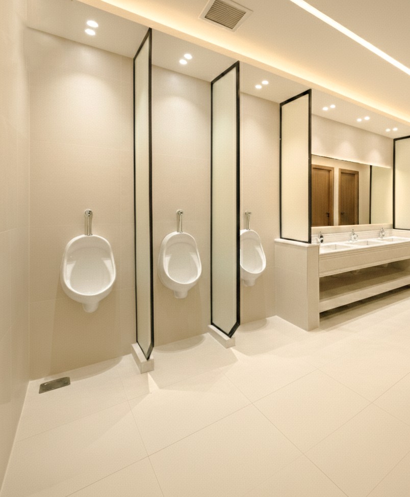 Office fit-out Riyadh – Final toilet renovation showcase