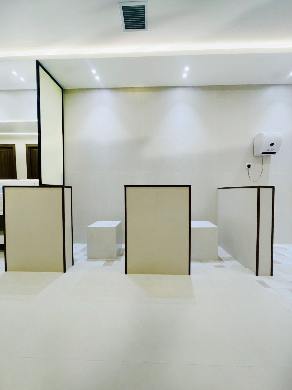 Office fit-out Riyadh after – Bathroom interior complete remodeling